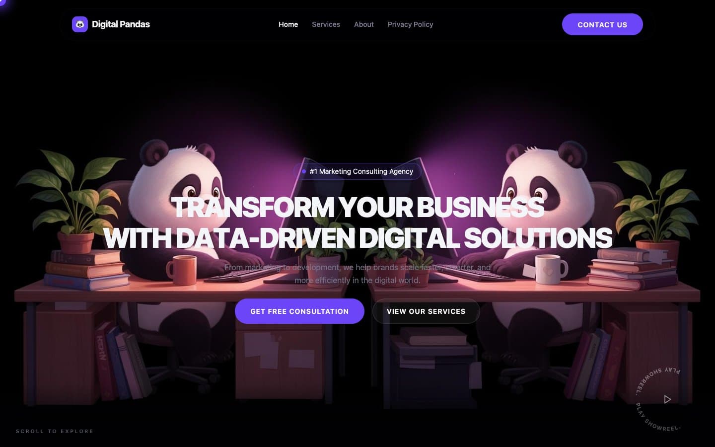 Digital Pandas screenshot