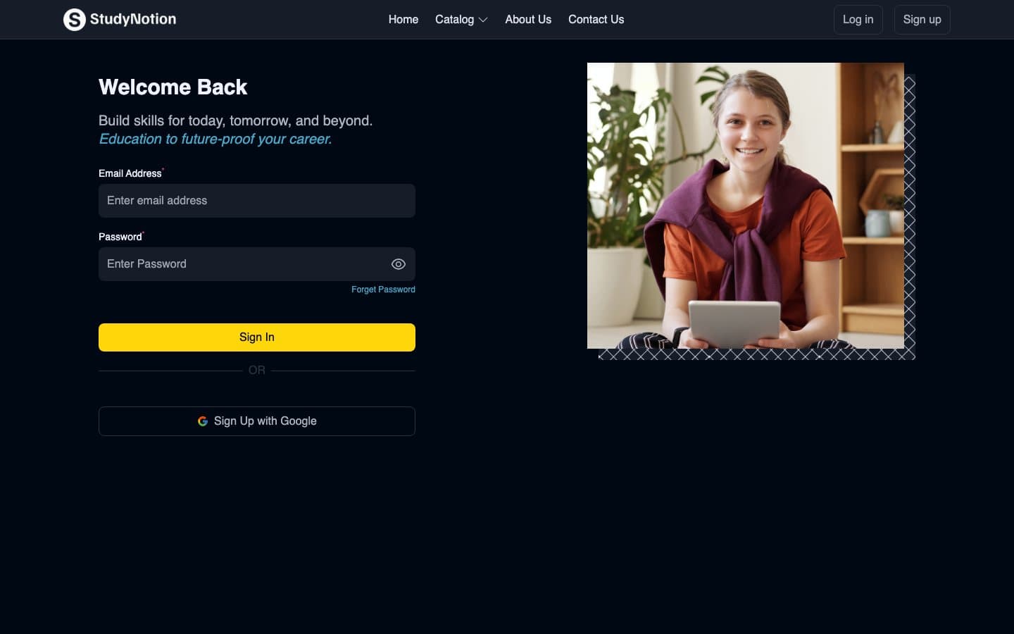 StudyNotion screenshot